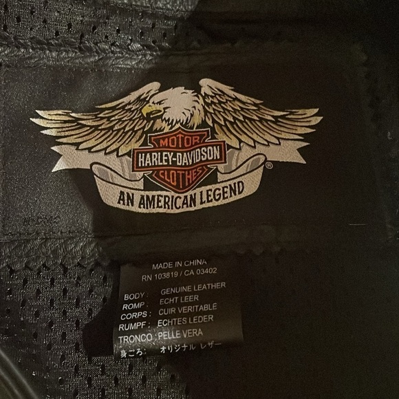 Harley Davidson leather jacket - Picture 6 of 6